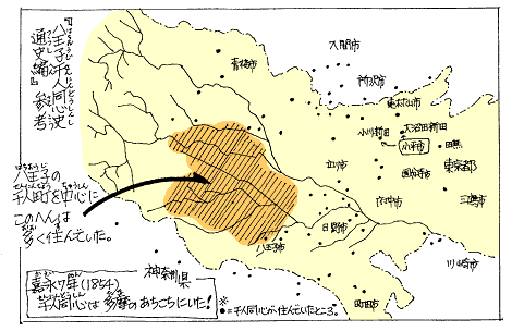 千人同心は多摩のあちこちに！
