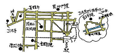 八王子七福神マップ