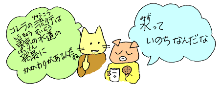 水っていのちなんだな